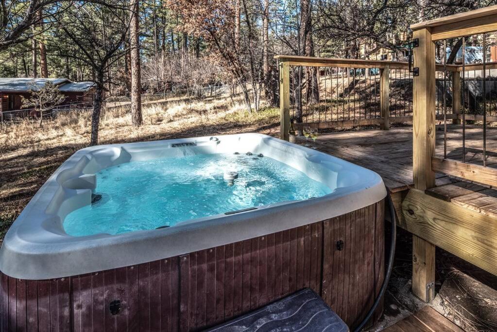 Coyote Cabin - Private Hot Tub - Upper Canyon Ruidoso Exteriör bild