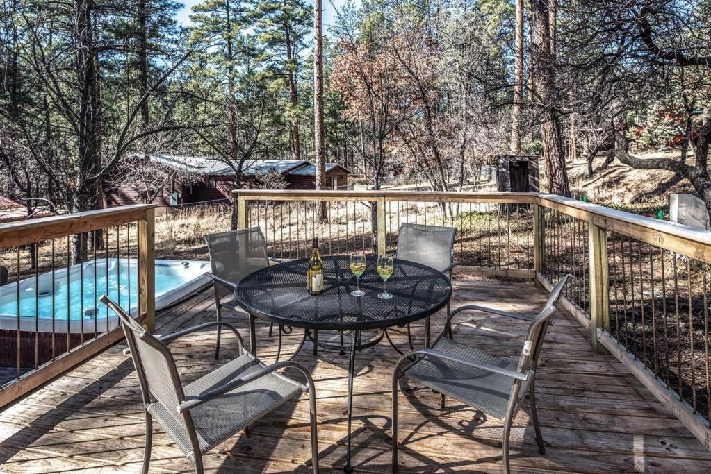 Coyote Cabin - Private Hot Tub - Upper Canyon Ruidoso Exteriör bild