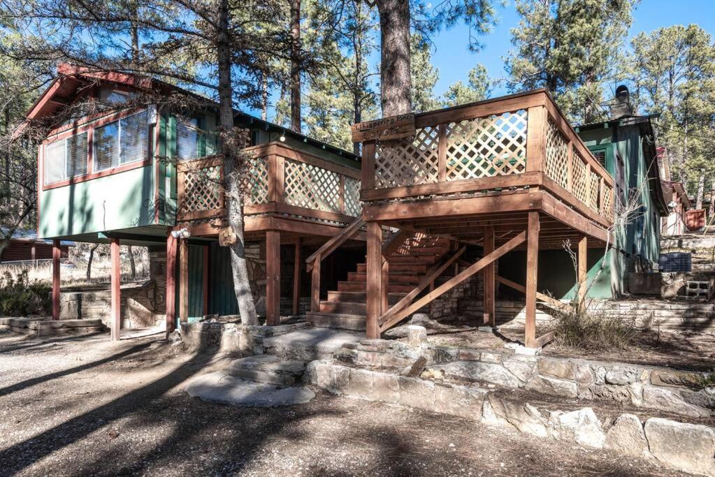 Coyote Cabin - Private Hot Tub - Upper Canyon Ruidoso Exteriör bild